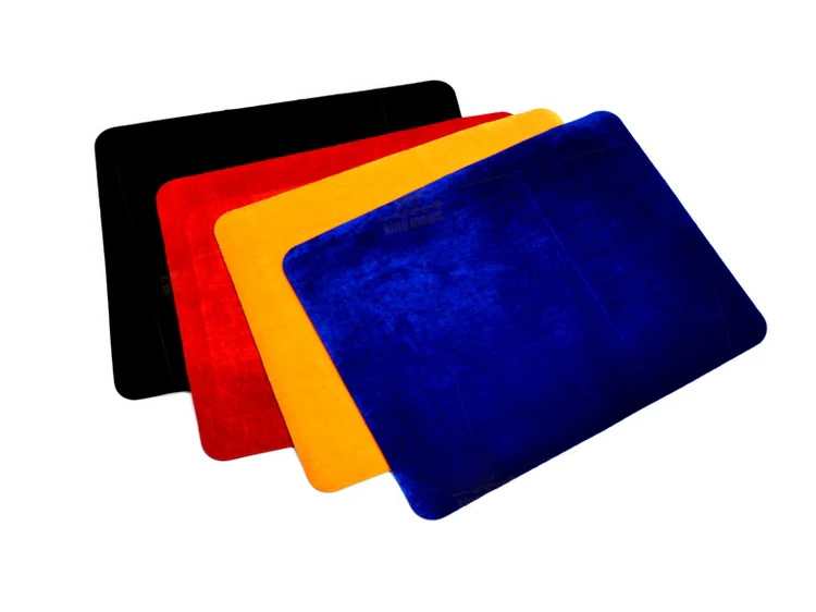 Kõrge Kvaliteediga Professionaalset Kaardi Matt Must Punane Sinine Kollane Standard Suurus 42*32cm Pad Poker & Mündi Magic Trikke Rekvisiidid 81519