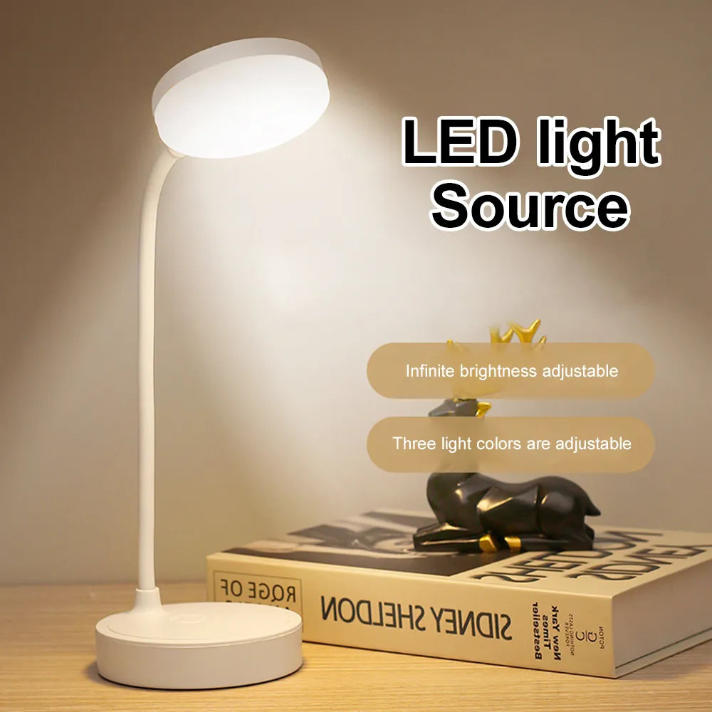 LED laualamp USB Laetav Silmade Kaitse laualamp Kolm Valgustus Režiimid Üliõpilaste Uuring Lugemise Raamat Tuled Õhtul Kerge
