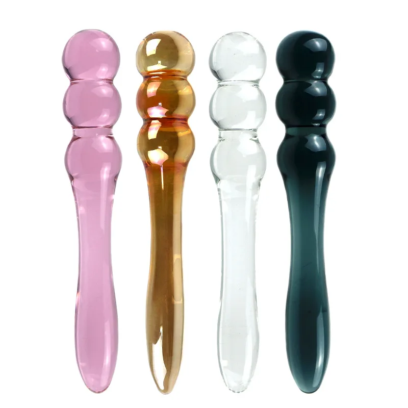 Lõbus Anal Butt Plug Täiskasvanud Masturbatsioon Anaalseks Toodete Naine Klaas Kristall Rod