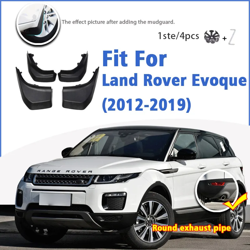 Mudguard Jaoks Land Rover Evoque 2012-2019 Ees Taga 4tk Mudflaps Porilauad Auto Tarvikud Auto Styline Splash Guard Poritiib