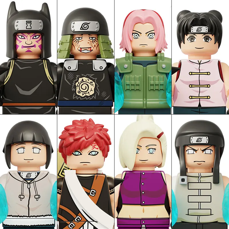 Naruto Sasuke Kakashi Akatsuki tellised, ehitusplokid Anime multikas Mini Tegevus Arvandmed Peade Kokkupanek Mänguasjad, lapsed Sünnipäeva Kingitused