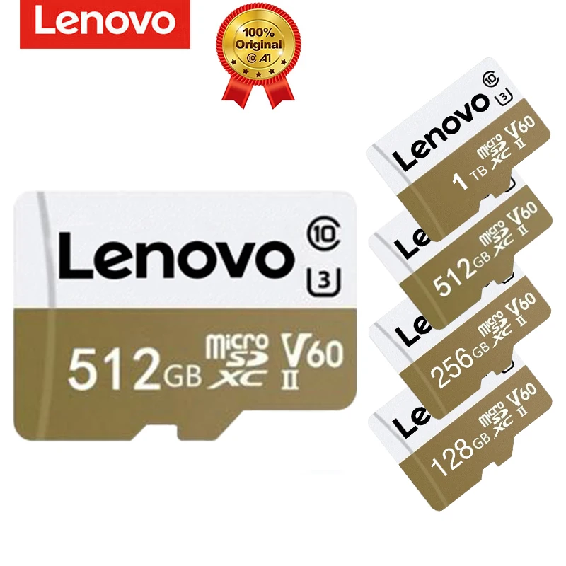 Originaal Lenovo Mikro-SD-Kaardi Flash Mälukaart 128GB 64GB 256GB 512 GB 32GB 128 GB Micro SD Class 10 kiire Micro SD TF Kaardi