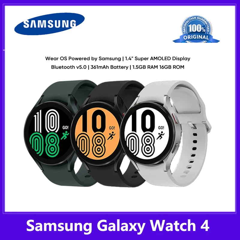 Originaal Samsung Galaxy Vaata 4 44mm Smartwatch 1.2