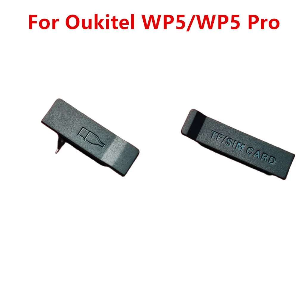 Originaal USB-Tolmu-Tõend Port + TF/SIM-Kaardi Tolmu-Tõend, Sadama korgiga Jaoks Oukitel WP5/WP5 Pro Nutitelefoni
