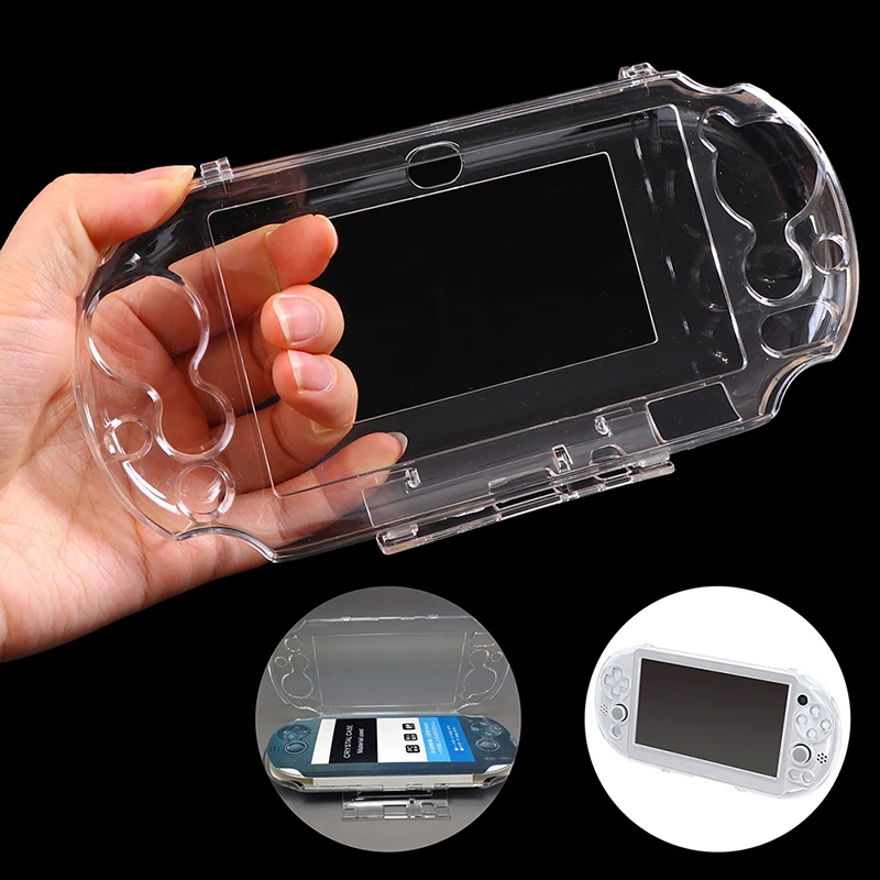 Raske Protective Case Katab Kest Sony Ps Vita Psv 2000 Crystal-Läbipaistev kogu Keha Protector Naha Puhul
