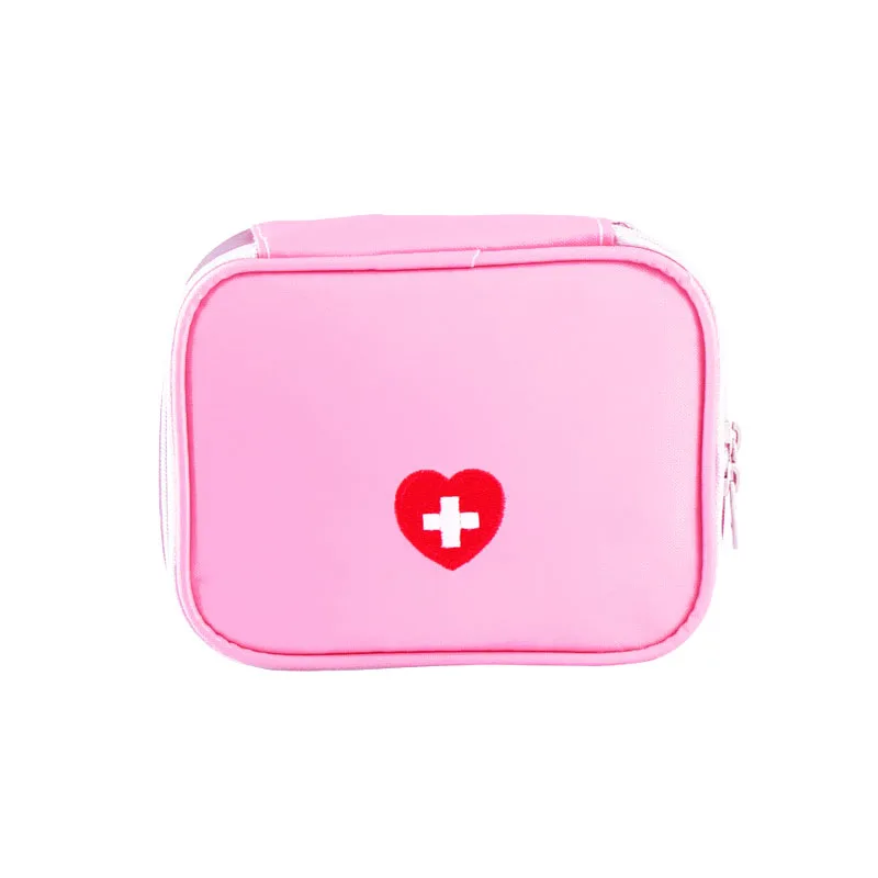 Roosa-Halli Reisi Mini First Aid Kit Kotid Ellujäämise Emergency Kit Pill Ladustamise Kott, Veekindel Nailon Väljas Meditsiin Kott