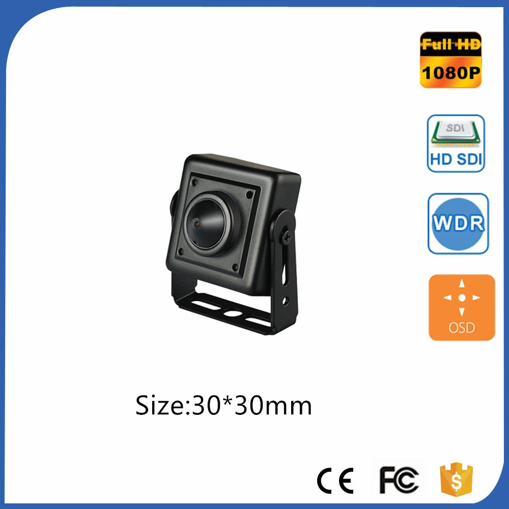 Spyeye Ruudu Kujuline Sdi Mini Kaamera Super Väike 30x30mm 1/2.8 Progressive-Scan CMOS 1080P Täis-HD-SDI Mini Kaamera Koos OSD Menüü