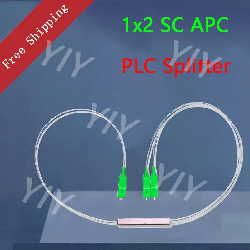 Tasuta Kohaletoimetamine 5TK/Palju Fiber Optiline PLC Splitter KS 1 : 2 Mini Terasest Toru Tüüp 1x2 0,9 mm Kiu Opitc Splitter SC/APC-Liides