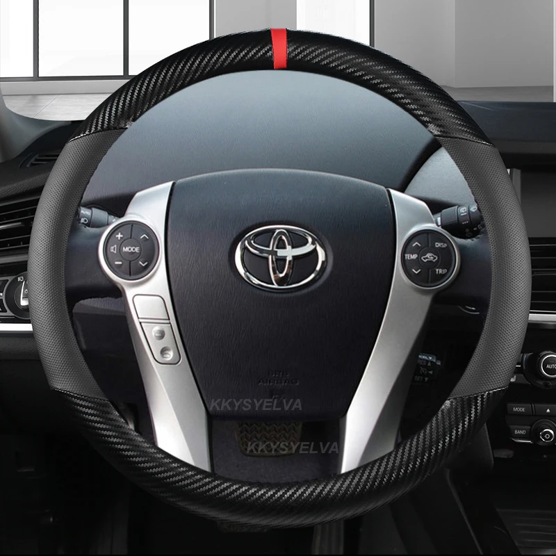 Toyota Prius 30 20 Prius V Ja Prius C Prius Peaminister Massaaž Auto Rooli Katab Süsinikkiust Nahk Auto Tarvikud