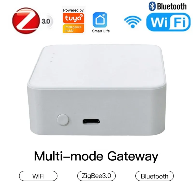 Tuya ZigBee Smart Gateway Smart Hub Koju Silla WiFi+ +Zigbee Multi-mode Gateway Smart elu APP Kaugjuhtimispult