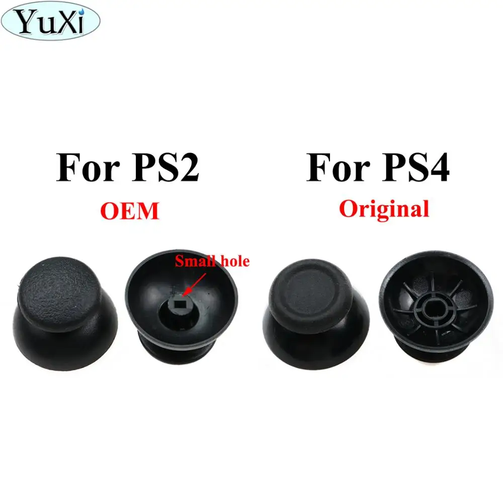 YuXi Analoog 3D Thumb Stick Juhtnuppu Thumbstick Seene Kaas PS2 PS4 Töötleja Pöidla Haaratsid PS2 PS4 Tarvikud